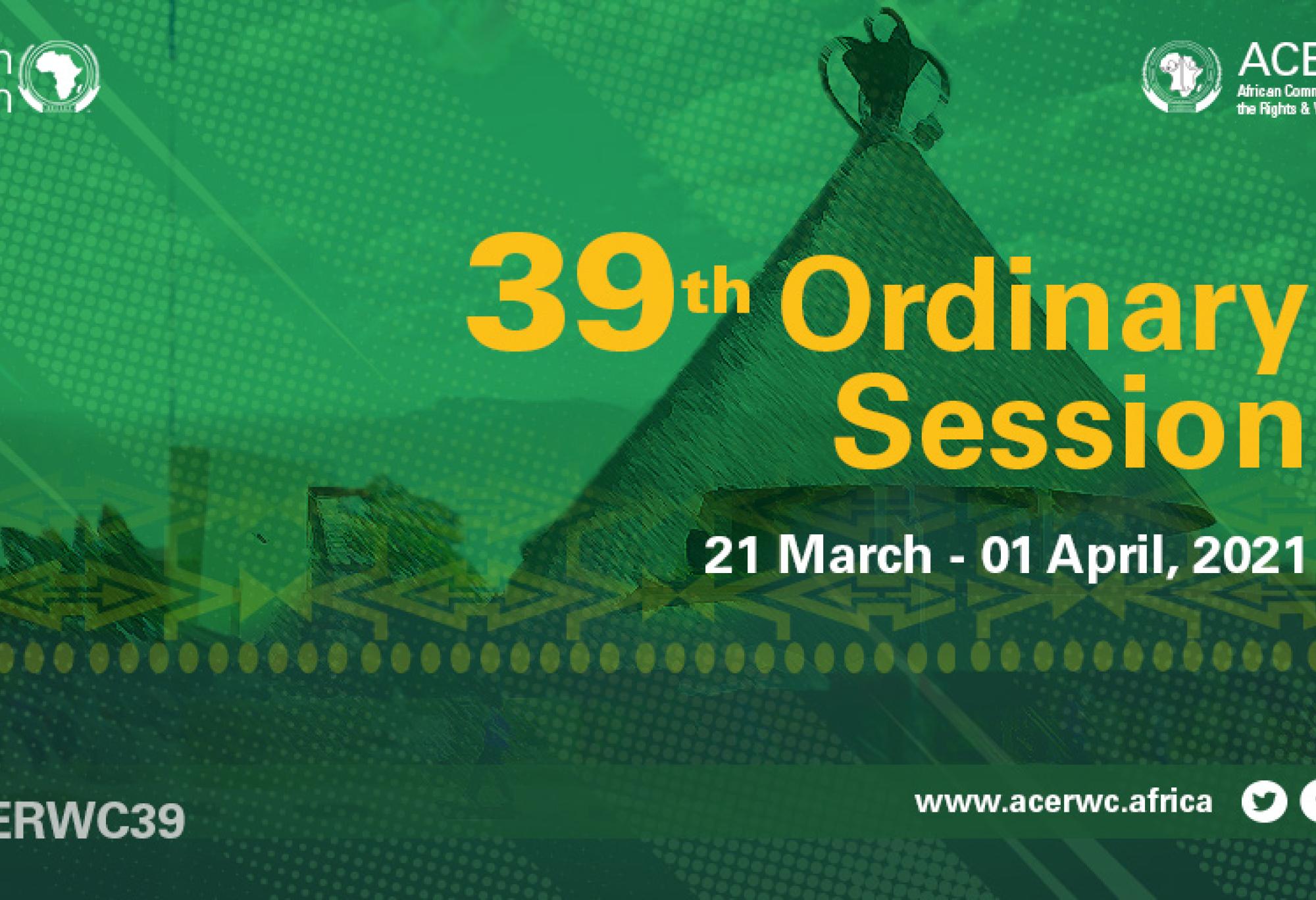 39th Ordinary Session