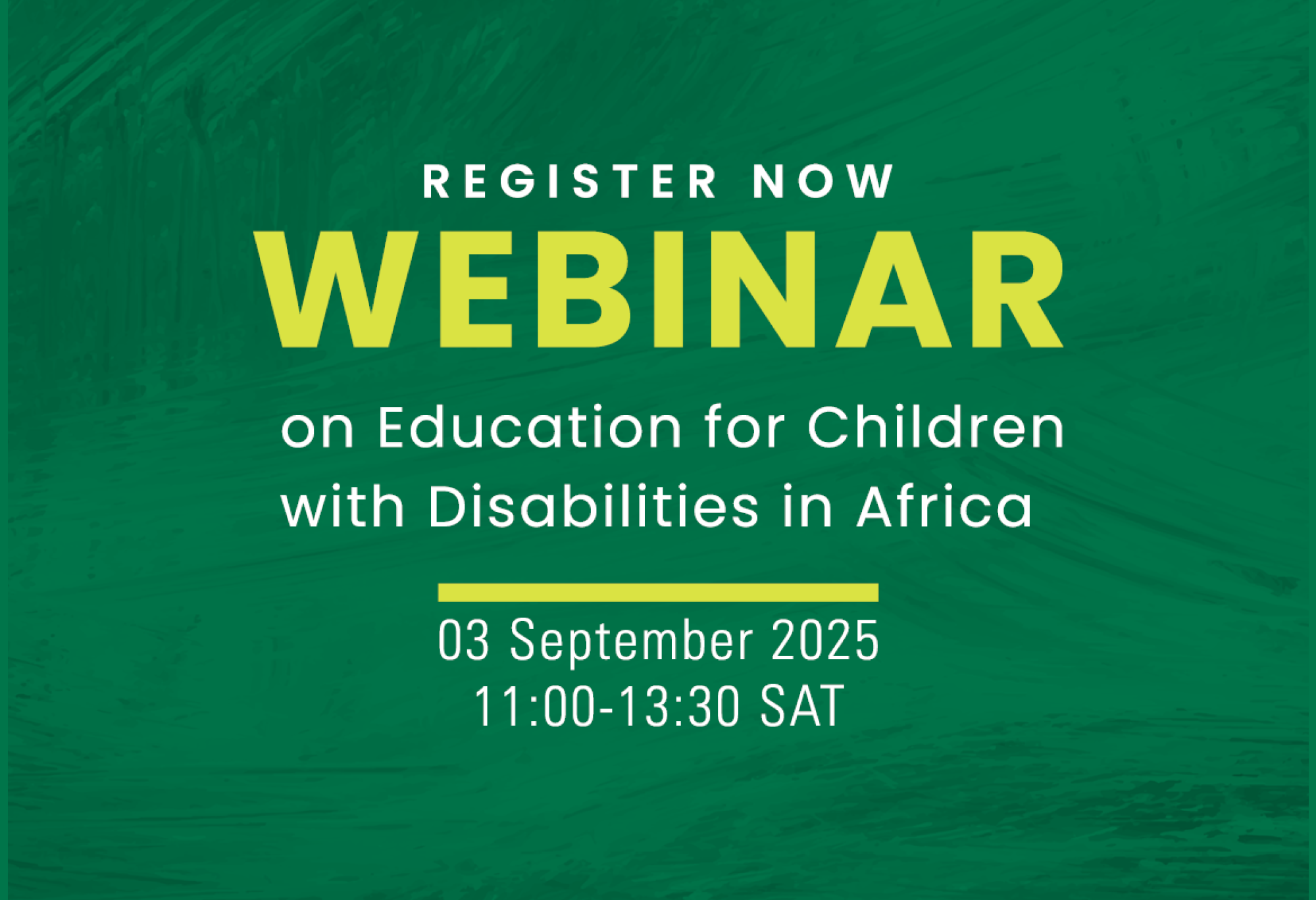 Webinar on Education