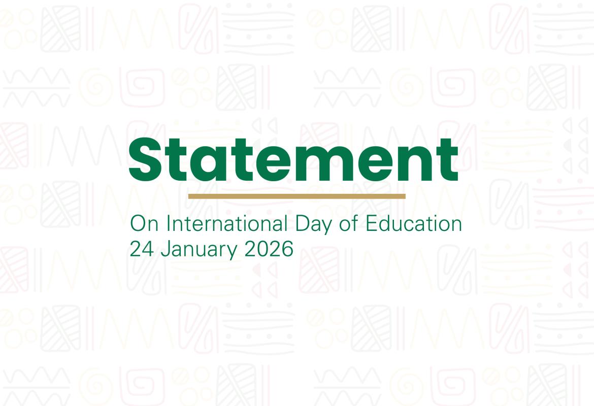 Statement On International day of Education