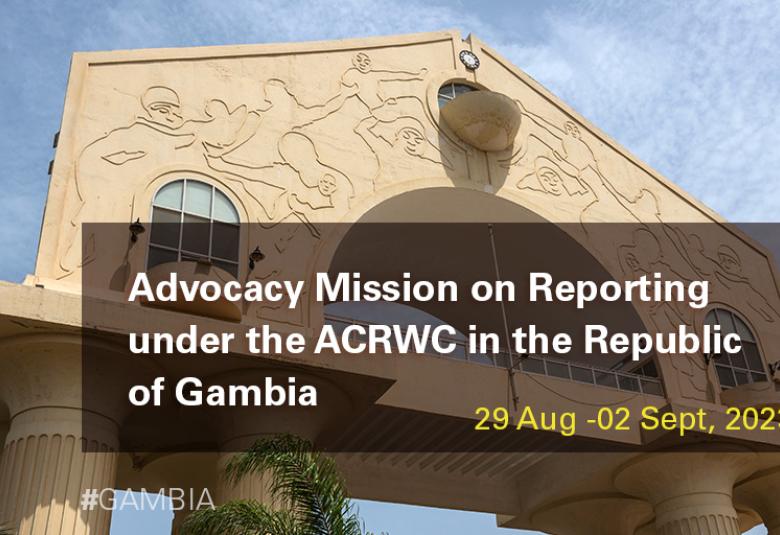 Advocacy Mission on Reporting under the ACRWC in the Gambia