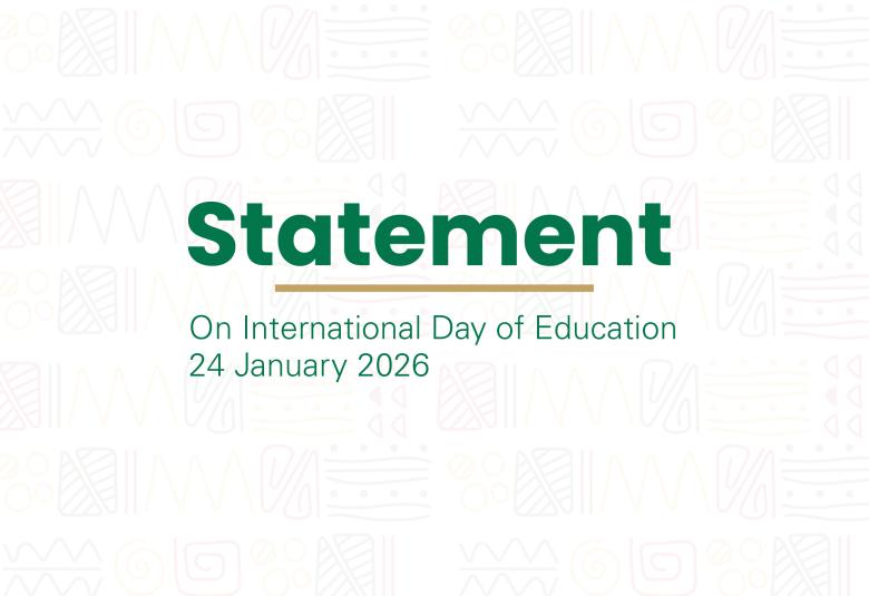 Statement On International day of Education