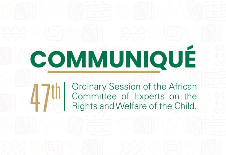 Call for Inputs by the ACERWC Special Rapporteur on Health on the draft General Comment on Article 28 of the African Charter on the Rights and Welfare of the Child