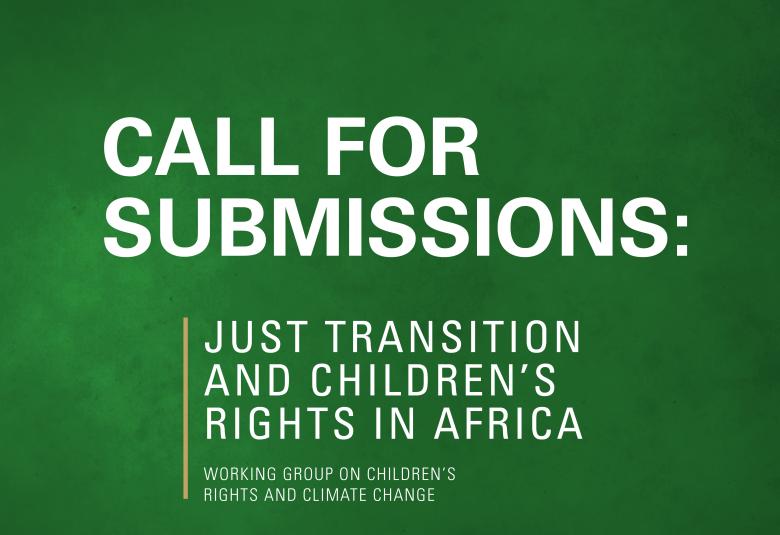 Just Transition and Children's Rights in Africa