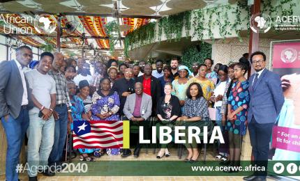 The ACERWC Concludes its Follow Up Mission in Liberia 09 November 2019, Monrovia, Liberia