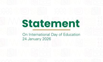 Statement On International day of Education