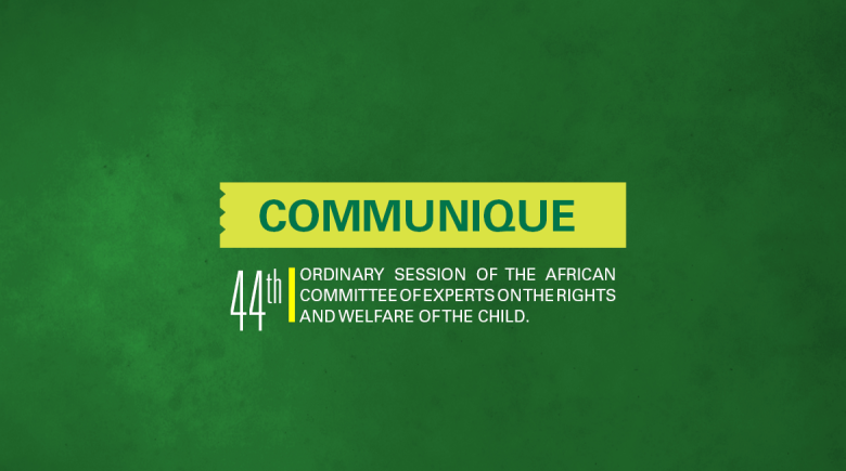 44th Session Communique